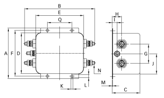 外形尺寸图 外形尺寸图